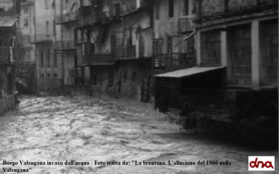 L’alluvione del 1966 nelle valli del Trentino